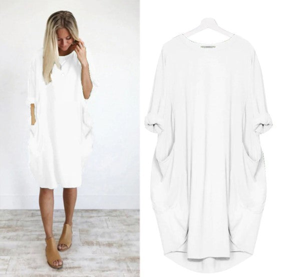 Robe ample avec poches