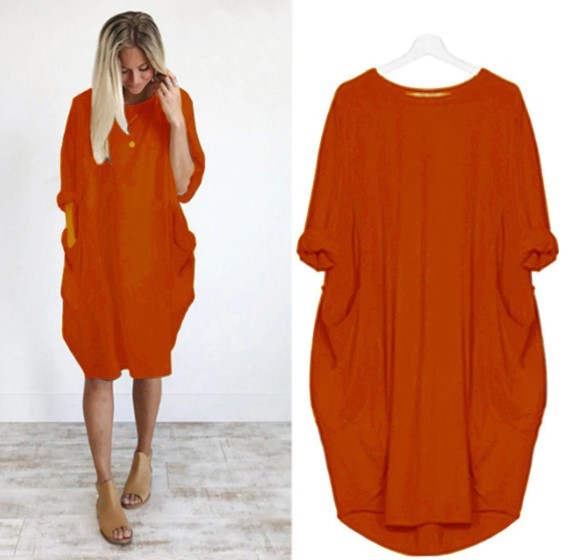 Robe ample avec poches