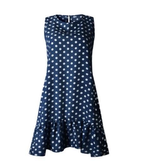 Robe d'été à pois