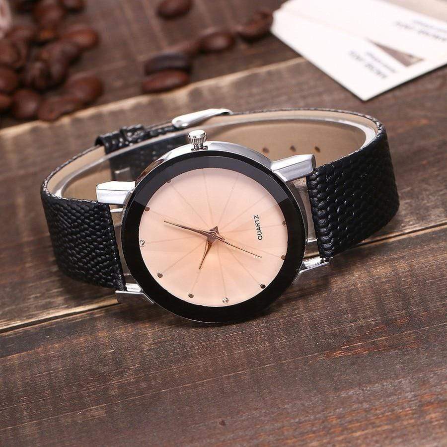 Montre simple et luxueuse