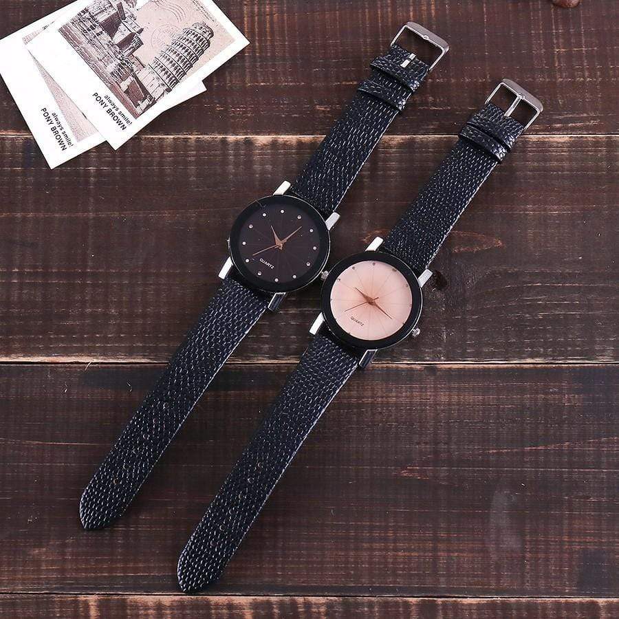 Montre simple et luxueuse
