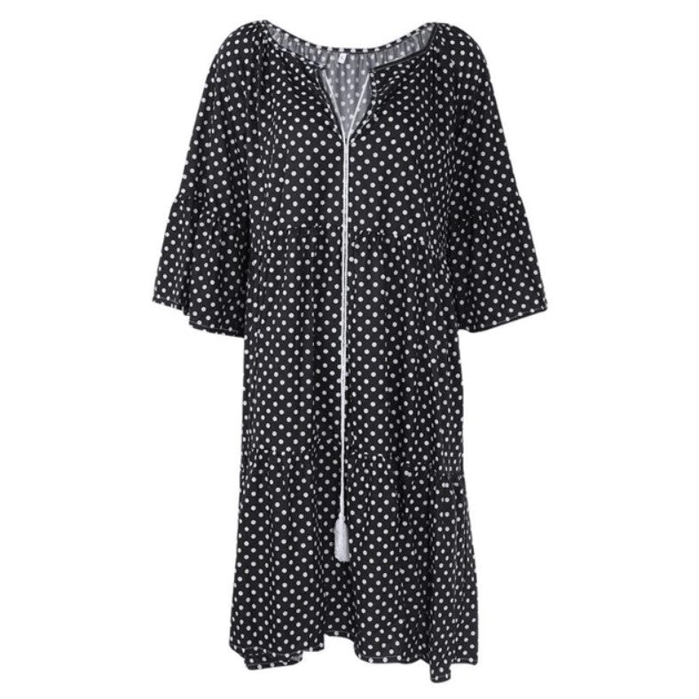 Robe d'été à manches longues