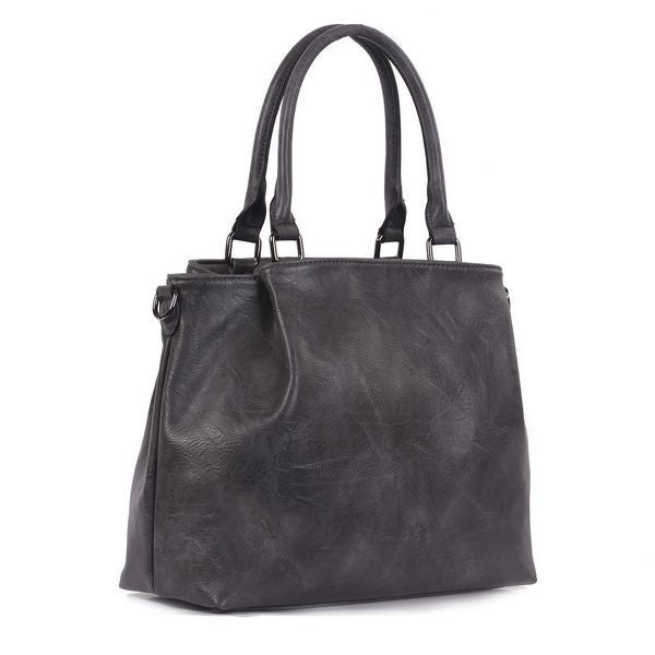 Grand sac à main cabas en cuir