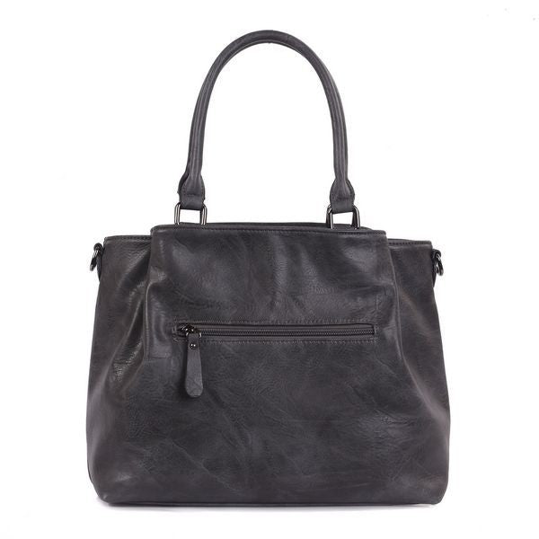 Grand sac à main cabas en cuir