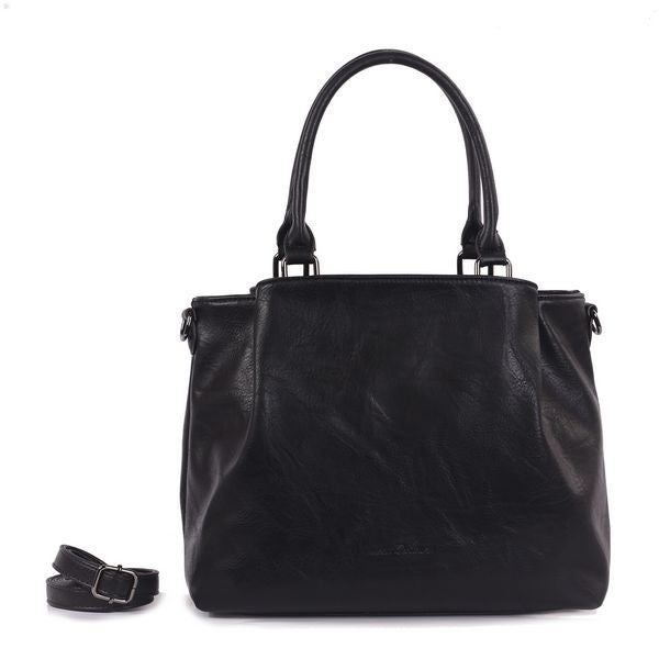 Grand sac à main cabas en cuir
