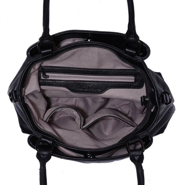 Grand sac à main cabas en cuir