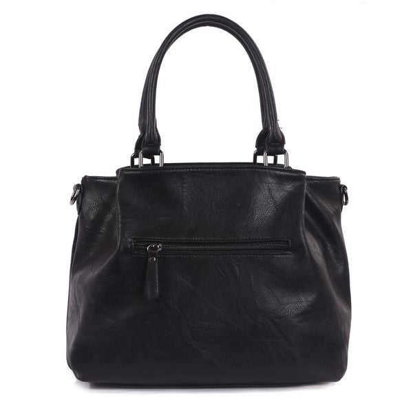 Grand sac à main cabas en cuir