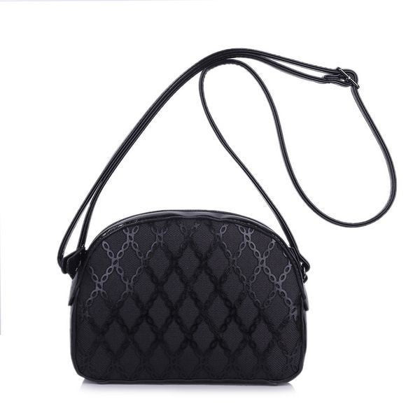 Sac à main pochette quadrillée