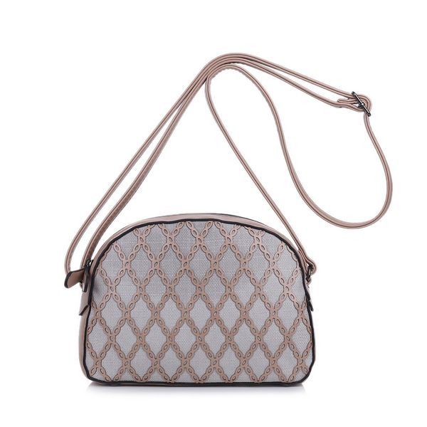 Sac à main pochette quadrillée