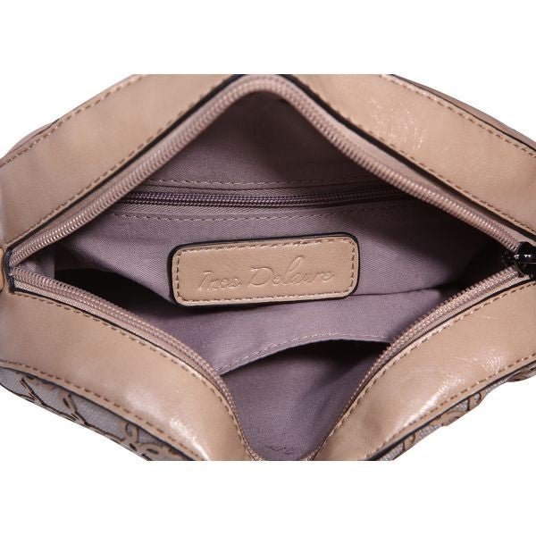 Sac à main pochette quadrillée