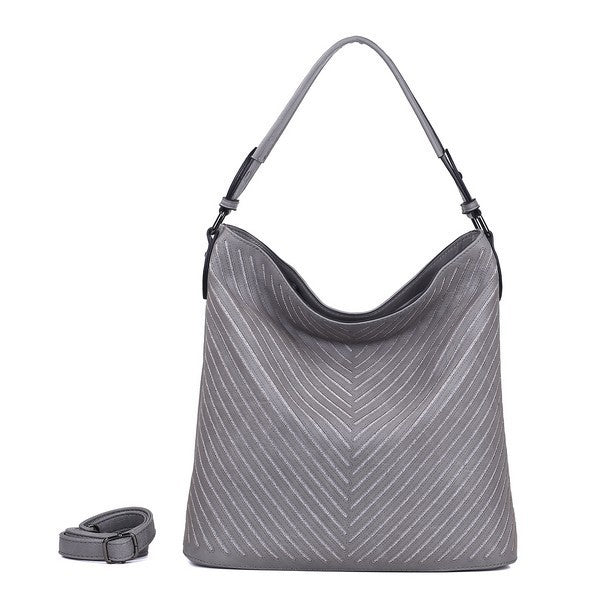 Sac à main cabas à rayures