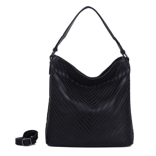 Sac à main cabas à rayures