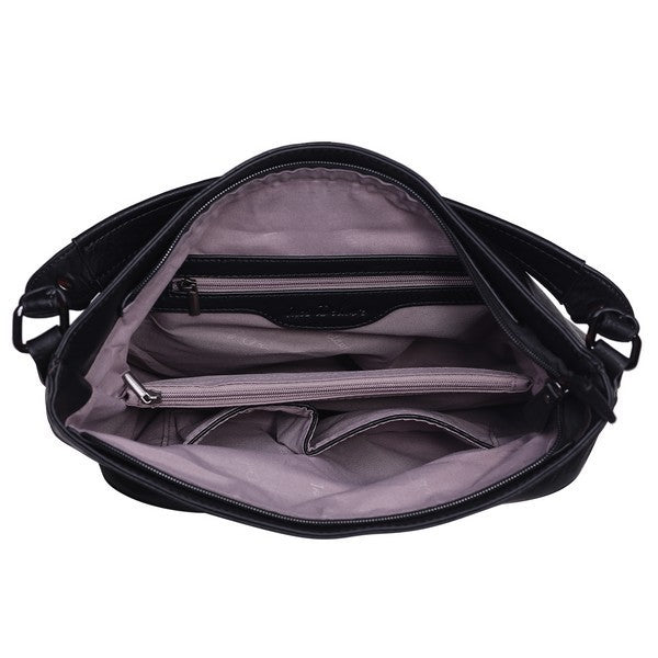 Sac à main cabas à rayures