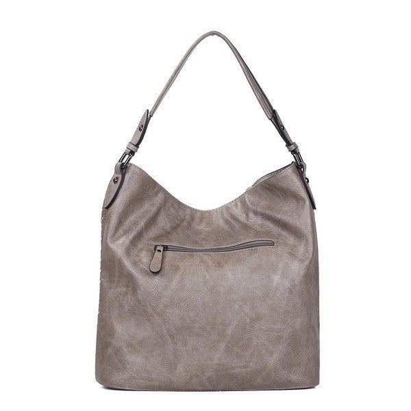 Sac à main cabas à rayures