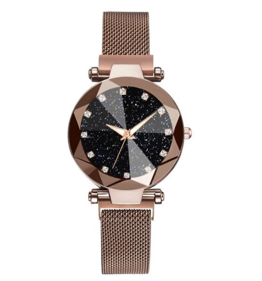 Montre femme au bracelet aimanté