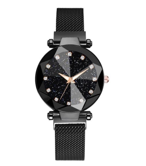 Montre femme au bracelet aimanté