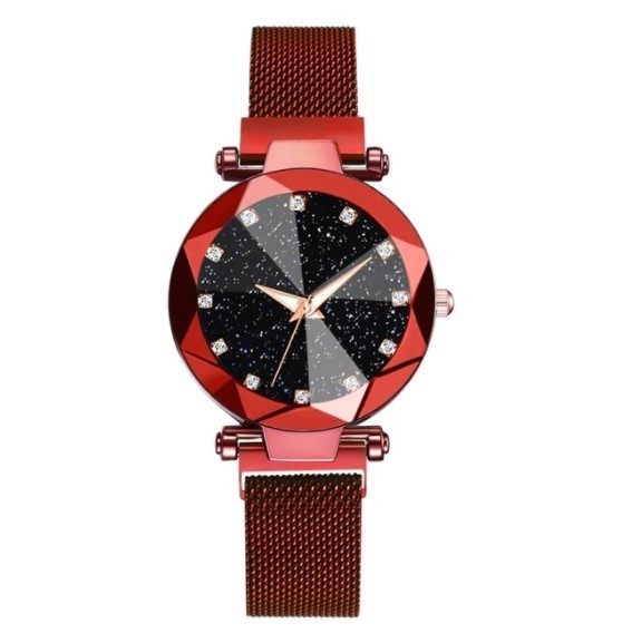 Montre femme au bracelet aimanté