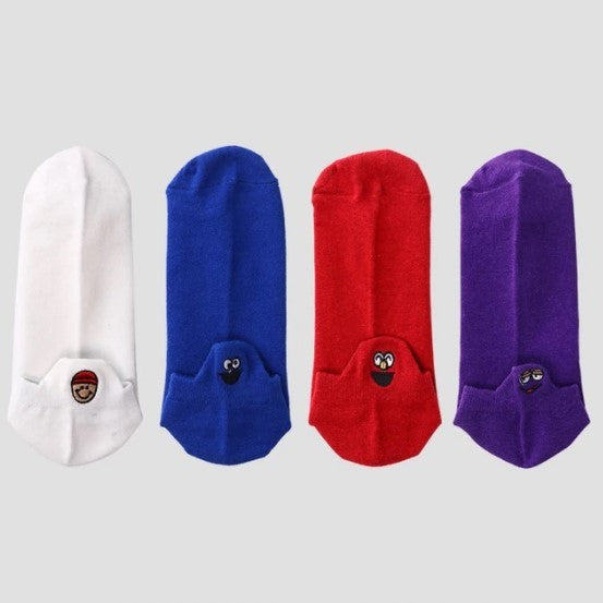 Lot de chaussettes avec sourires