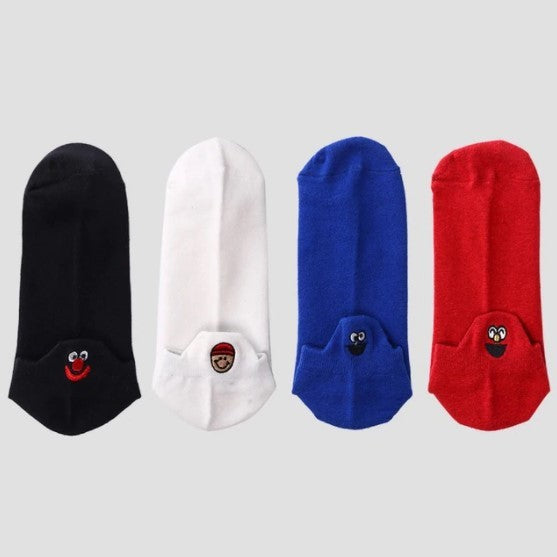 Lot de chaussettes avec sourires