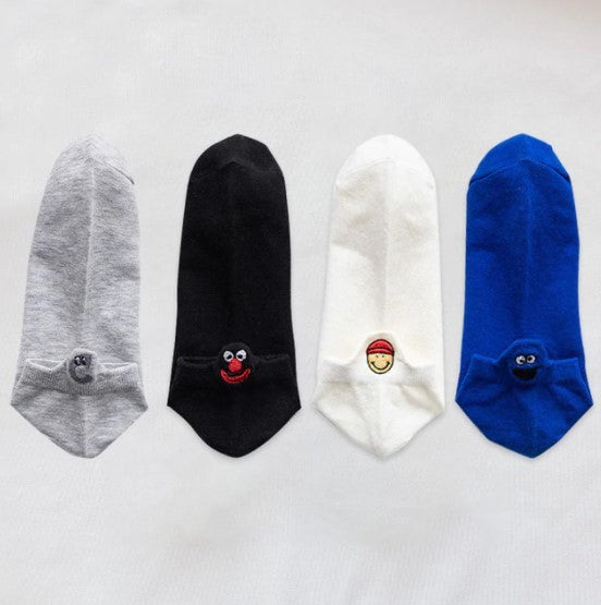 Lot de chaussettes avec sourires