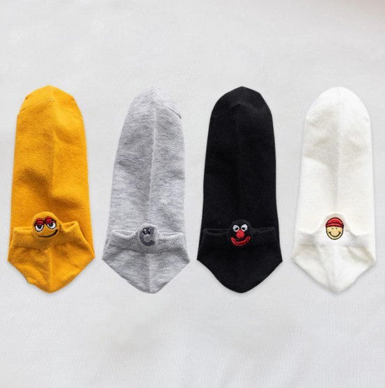 Lot de chaussettes avec sourires