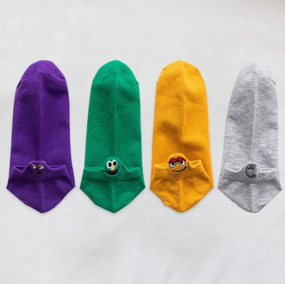Lot de chaussettes avec sourires