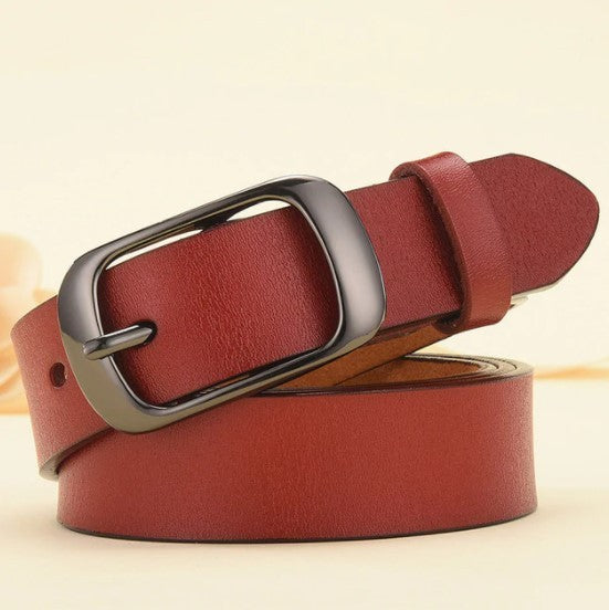 Ceinture en cuir pour femmes