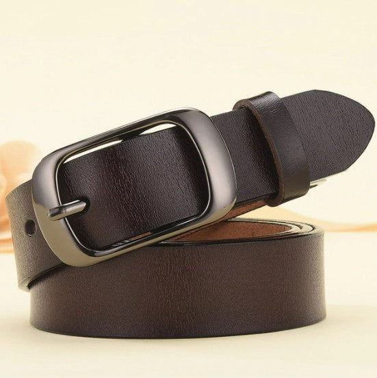 Ceinture en cuir pour femmes