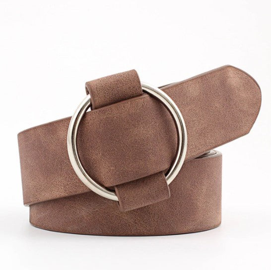 Ceinture femme boucle élégante