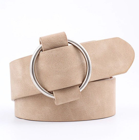 Ceinture femme boucle élégante