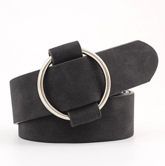 Ceinture femme boucle élégante