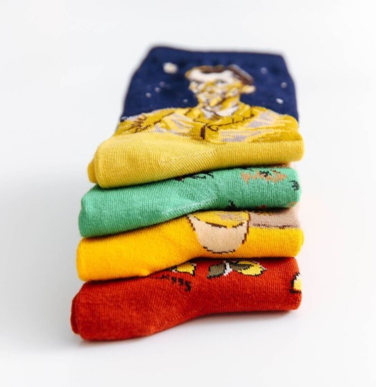 Lot de 4 Chaussettes Van Gogh