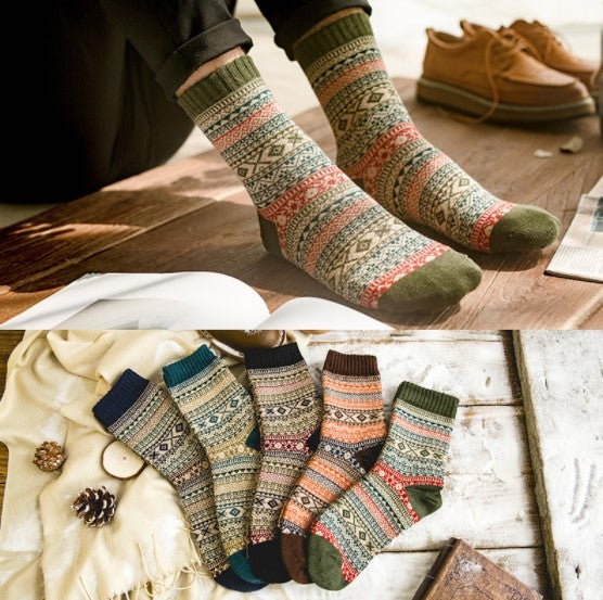 Lot de chaussettes norvégiennes