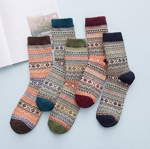 Lot de chaussettes norvégiennes