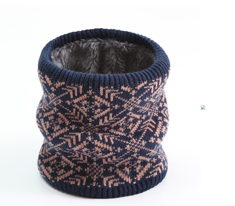 Snood avec flocons de neige