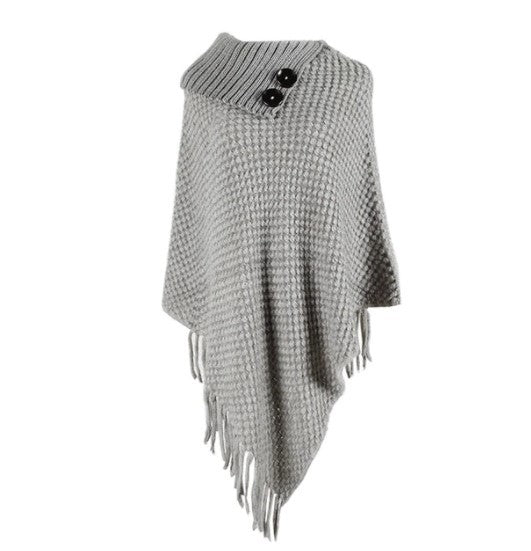 Poncho en laine