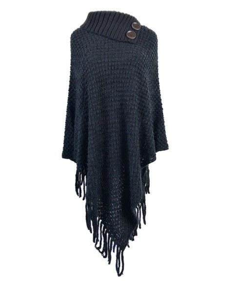 Poncho en laine