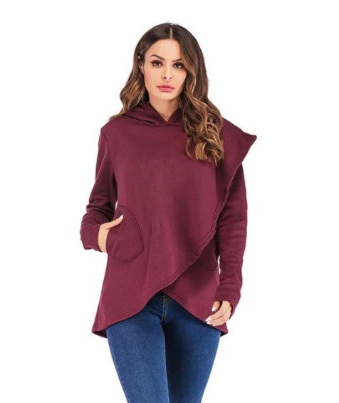 Sweat femme capuche classe