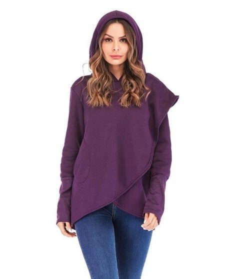 Sweat femme capuche classe