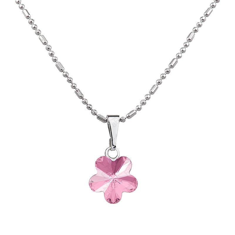 Collier en forme de fleur - Swarovski