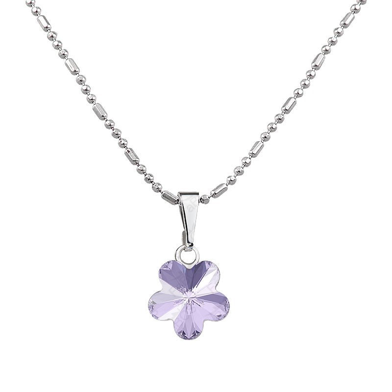 Collier en forme de fleur - Swarovski