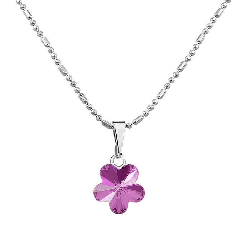 Collier en forme de fleur - Swarovski