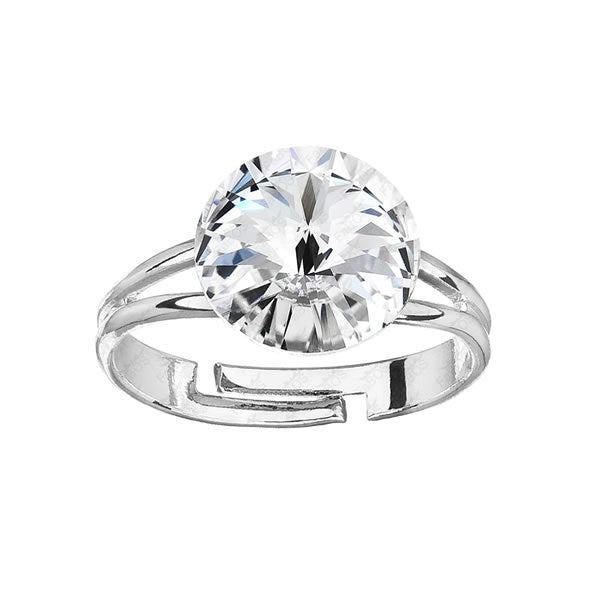 Bague brillante cristal 10 mm - Swarovski