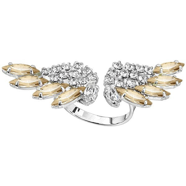 Bague ailes d'ange - Swarovski