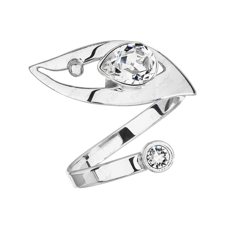 Bague style serpent - Swarovski
