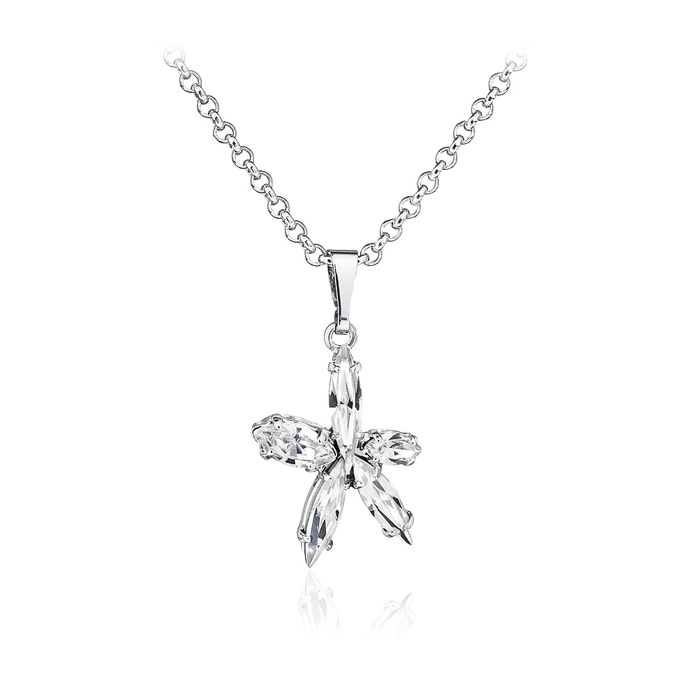 Collier pendentif cristal en étoile - Swarovski
