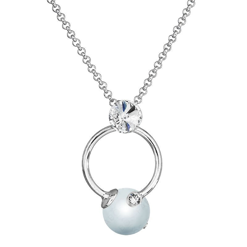 Collier avec perle - Swarovski