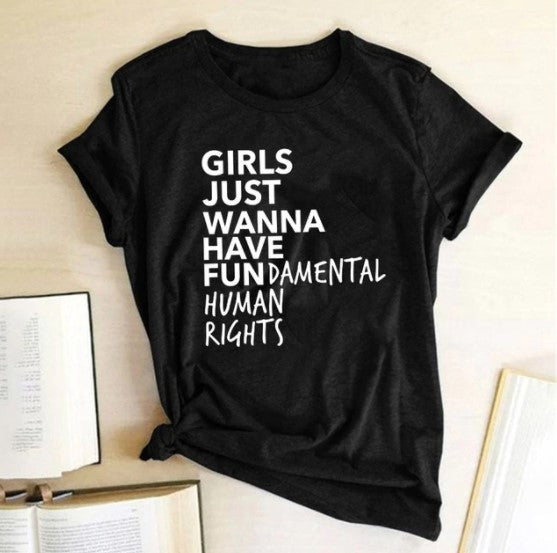 T-shirt droit des femmes