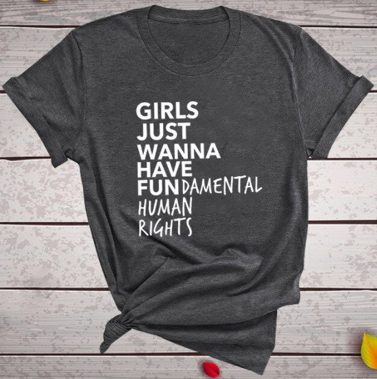 T-shirt droit des femmes