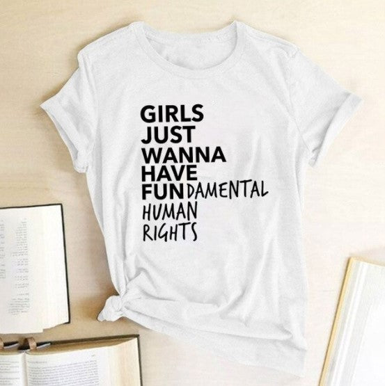 T-shirt droit des femmes